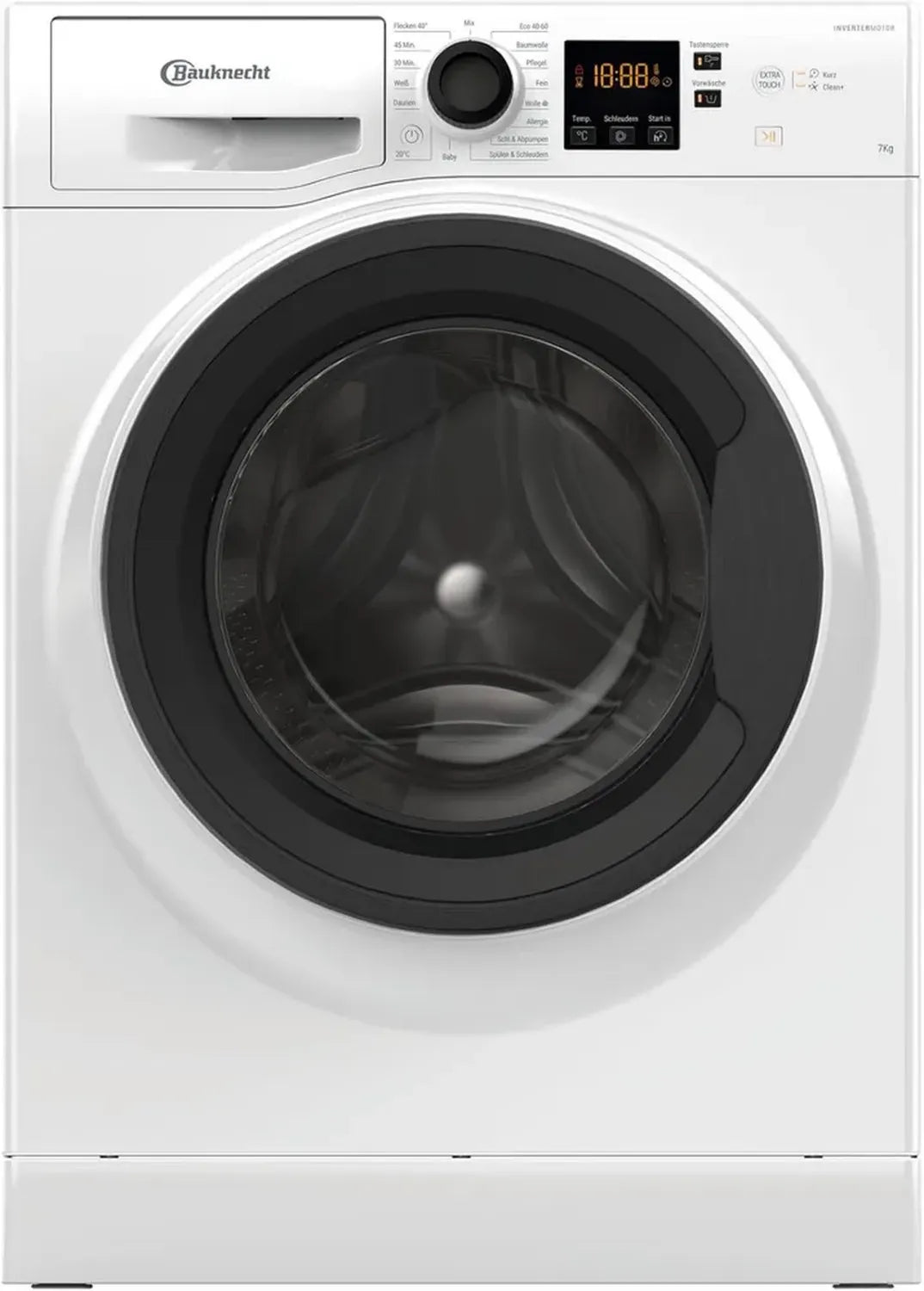 Bauknecht 7 kg Waschmaschine - 1400 U/min, Energieklasse A, Inverter-Motor