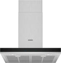 Siemens Wandhaube 60 cm Edelstahl, effiziente Luftreinigung, Metall-Fettfilter